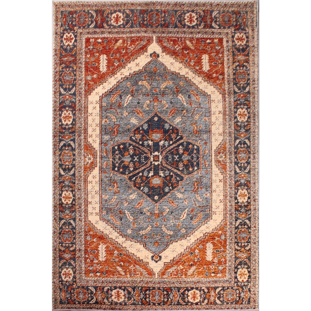 Orient rugs in 2529 Navy by URCO